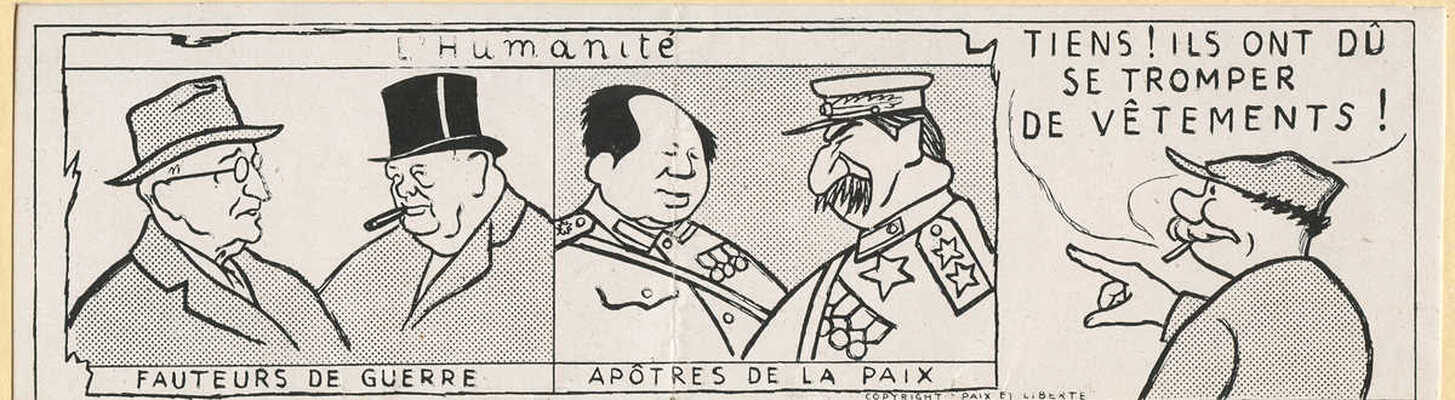 Анненков Юрий Павлович. Три иллюстрации для французской газеты Paix et Liberte 